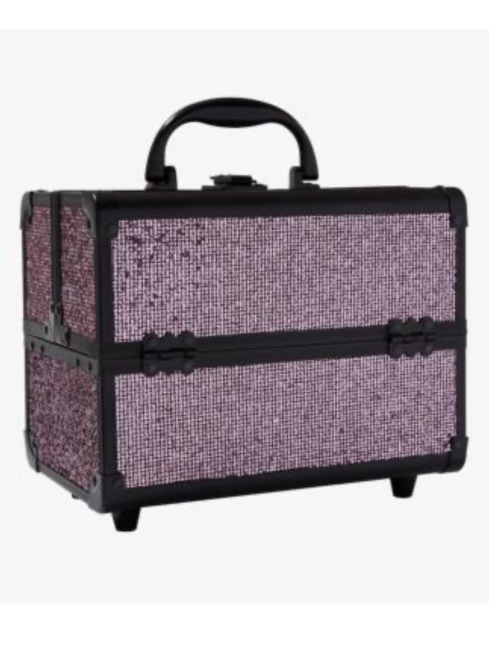 Ulta Beauty Artistry Edition Sparkling Pink Makeup Train Case